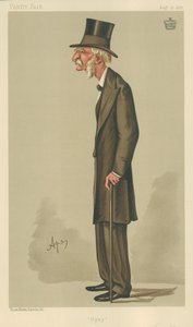 General Viscount Templetown, Upty, 18. srpna 1888, karikatura Vanity Fair od Carlo Pellegrini
