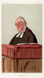 Merchant Taylors, reverend James Augustus Hessey DCL, 1874. od Carlo Pellegrini