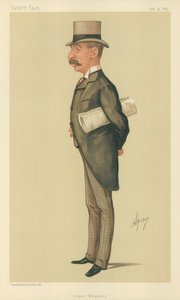 Pan Charles Thomson Ritchie, Sugar bonties, 31. října 1885, karikatura Vanity Fair od Carlo Pellegrini