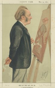 Pan John Everett Millais od Carlo Pellegrini