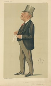 Pan Thomas Sutherland, P und O, 22. října 1887, karikatura Vanity Fair od Carlo Pellegrini