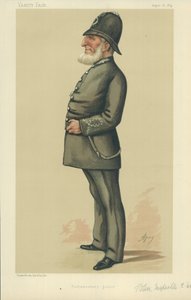 Policejní inspektor Ebenezer Denning od Carlo Pellegrini