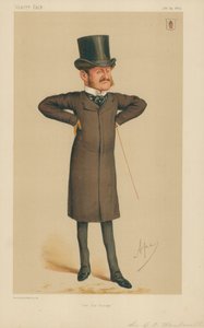 Sir George Orby Wombwell, náš sir George, 24. ledna 1874, karikatura Vanity Fair