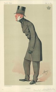 Hrabě ze Stradbroke, Suffolk, 31. července 1875, karikatura Vanity Fair od Carlo Pellegrini