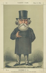Správný Hon A H Layard od Carlo Pellegrini