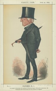 Správný čest Robert Lowe od Carlo Pellegrini