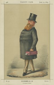 Ctihodný Hugh Childers od Carlo Pellegrini