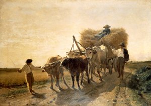 Harvest, Carlo Pittara (1836-1890)