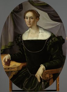 Portrét ženy od Carlo Portelli