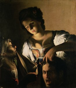 Judith s hlavou Holofernes, 1615