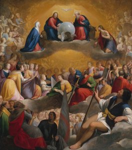 Paradise, cca 1598 (olej na mědi) od Carlo Saraceni