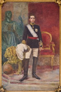 Jeho Veličenstvo král Alfonso XIII od Carlos Angel Diaz Huertas