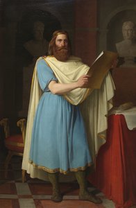 Alaric II, vizigótský král, 1856 od Carlos María Esquivel y Rivas