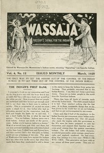 Vydání Wassaja, sv. 4, č. 12 od Carlos Montezuma