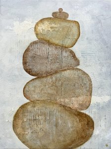 Skládané zenové kameny od Carolina Gårdheim