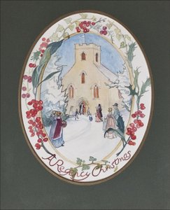 Regency Christmas, 2008 (wc na papíře) od Caroline Hervey Bathurst