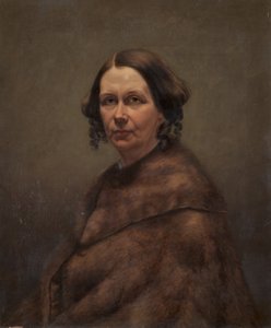 Paní Gossová (olej na plátně) od Caroline L. Ormes Ransom