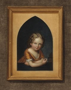 Portrét dítěte od Caroline Sattler Tridon