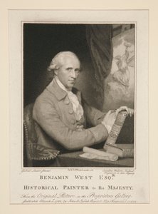 Benjamin West Esq.r / Historický malíř Jeho Veličenstvu