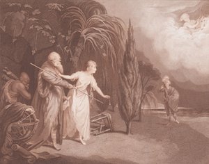 Miranda Shakespeare, Bouře, dějství 1, scéna 2, 1784.