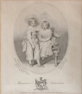 Portrét hraběte Michaila Semjonoviče Voroncova 1782-1856 a hraběnky Jekatěriny Semjonovny Vorontové