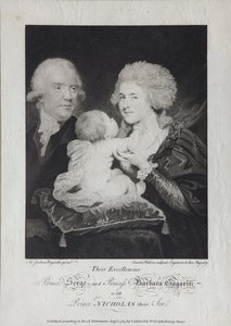 Portrét hraběte Sergeje Sergejeviče Gagarina 1745-1798 a hraběnky Varvara Nikolaevna Gagarina 1