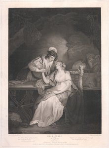 Bouře, dějství V, scéna I od Caroline Watson