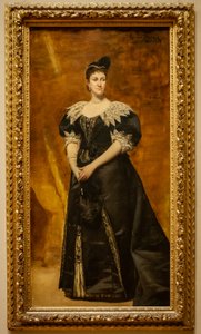 Paní William Astor (Caroline Webster Schermerhorn, 1831-1908)
