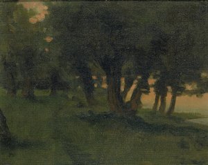 Na břehu Rýna, poblíž St. Germain v Mont d
