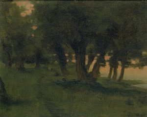 Na břehu Rýna, poblíž St. Germain na Mont d
