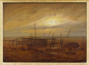 Am Meeresstrand - Au bord de la mer ... od Caspar David Friedrich