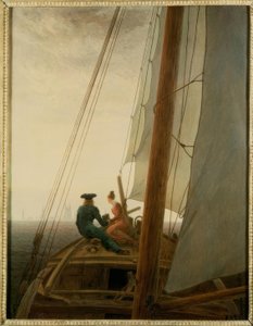 Na námořníku od Caspar David Friedrich