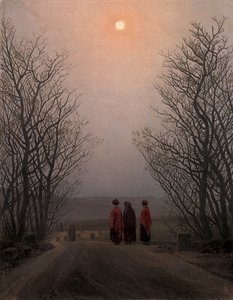 Velikonoční ráno od Caspar David Friedrich