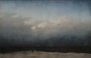 Německy: Der Mönch am Meer Mnich u moře od Caspar David Friedrich