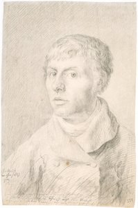 Německy: Selbstbildnis Autoportrét od Caspar David Friedrich