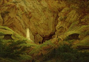 Graves of Ancient Heroes, 1812 od Caspar David Friedrich