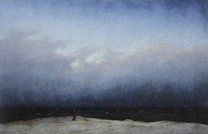 Mnich u moře od Caspar David Friedrich