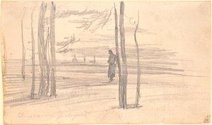 Pohled na Drážďany od Caspar David Friedrich