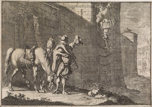Generál Hans Georg von Arnim-Boitzenburg utíká z vězení pomocí lanového nakladače, 1638