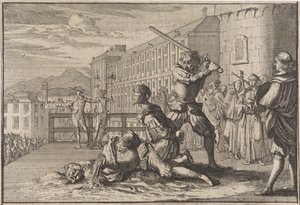 Stětí markýze z Cinq-Mars a Françoise De Thou, 1642