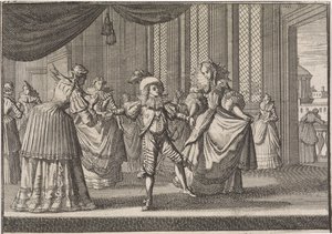 Vzdělání Baltazara Karla, nejstaršího syna krále Filipa IV., 1642 od Caspar Luyken (attributed to)