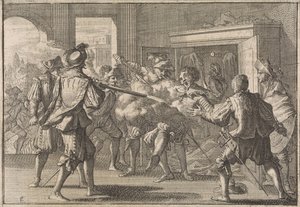 Miguel de Vasconcelos je objeven ve skříni a v roce 1640 zavražděn rozzuřeným Portugalcem