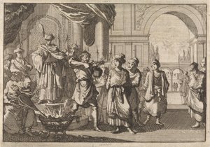 Selim IV, šáh z Persie, který nechal svého bratra oslepit rozžhaveným železem, 1694