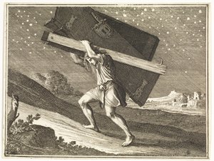 Samson nese brány Gazy od Caspar Luyken