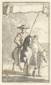 Titulní tisk Dona Quijota Návrhy pro pátý díl Histoire de l