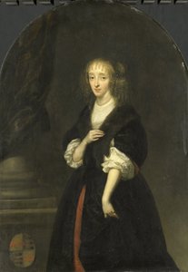 Portrét Jacoby Bickerové (1640-95), manželky Pietera de Graeffa od Caspar Netscher