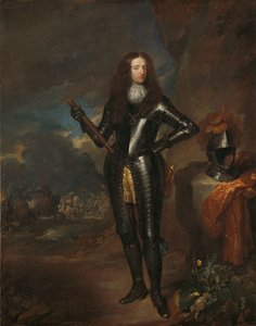 Portrét Viléma III., prince Oranžského a Stadholdera Vilém III. (1650-1702), princ Oranžský a od roku 1689 anglický král