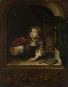 Dva chlapci foukající bubliny, c. 1670