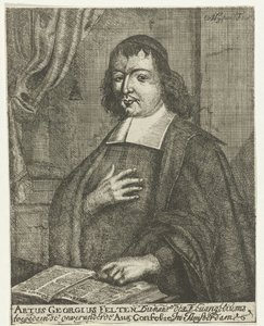 Portrét Artuse Georga Veltena od Caspar van Huysum