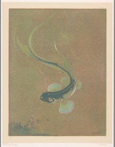 Plavání ryb Plavající ryby (původní název) od Casper M.L. Kouw (signed by artist)